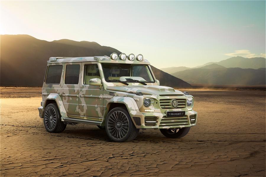  Mercedes-Benz G63 AMG Sahara Edition by Mansory 2015 года  (фото 1 из 26)